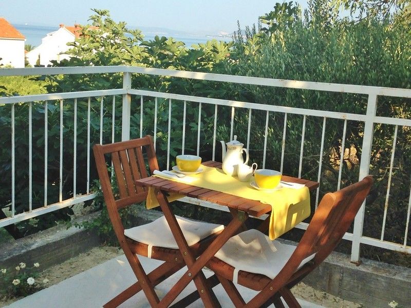 Mladenka Hotel Podstrana Bagian luar foto